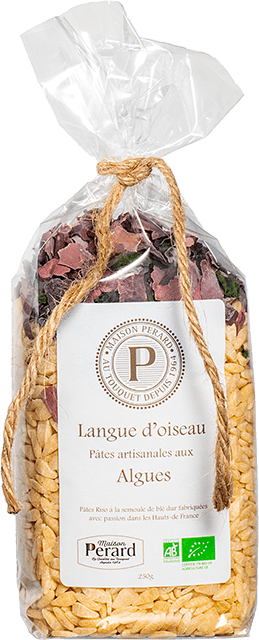 Langue d'oiseau - Pâtes artisanales aux algues